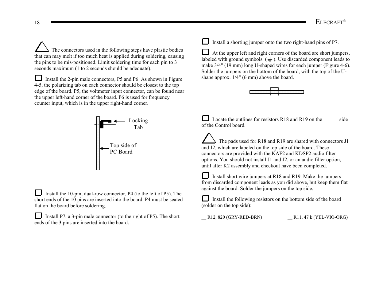 Elecraft K2 Owner's Manual User Manual | Page 19 / 171