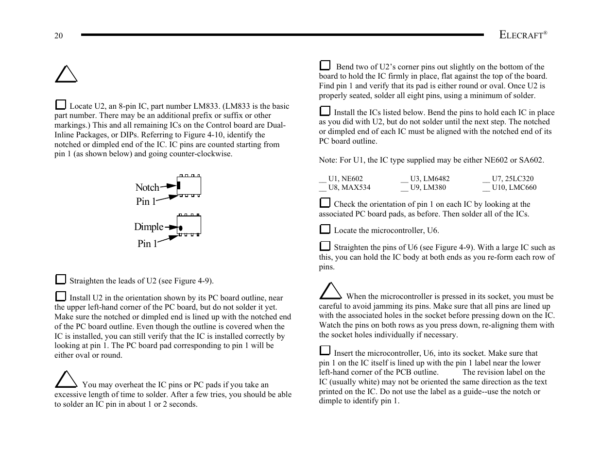 Elecraft K2 Owner's Manual User Manual | Page 21 / 171