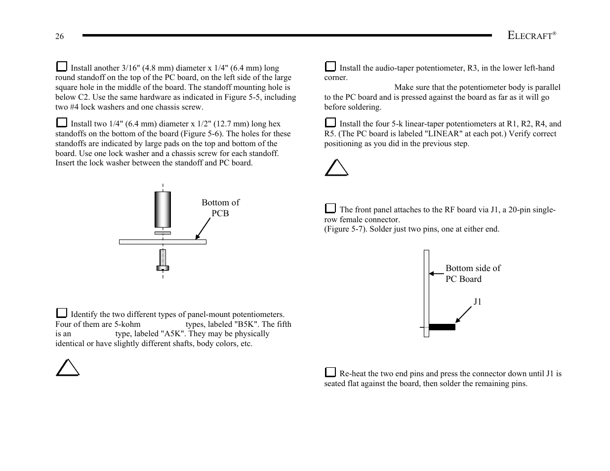 Elecraft K2 Owner's Manual User Manual | Page 27 / 171