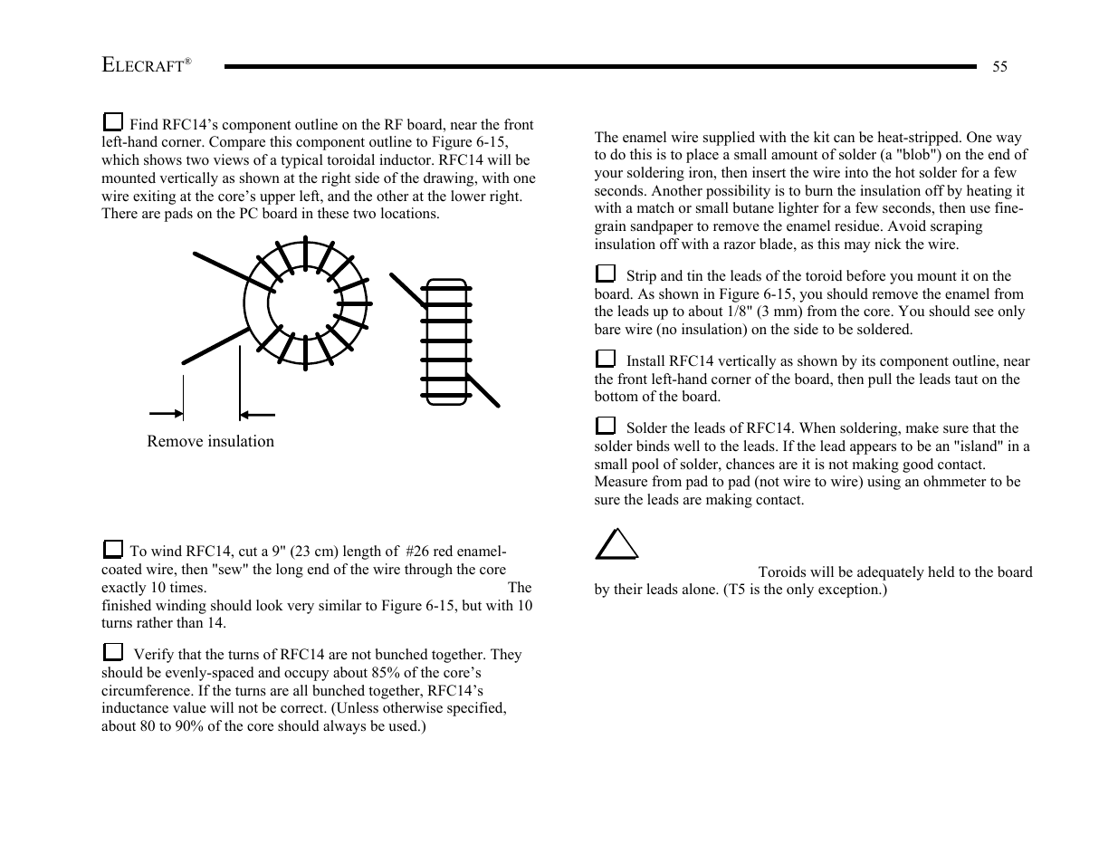 Elecraft K2 Owner's Manual User Manual | Page 56 / 171