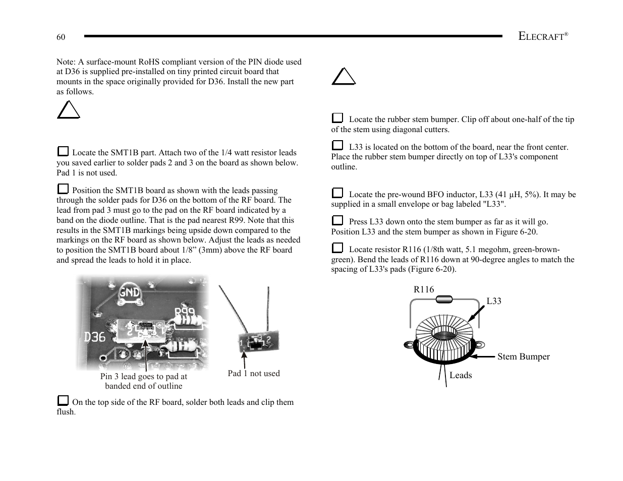 Elecraft K2 Owner's Manual User Manual | Page 61 / 171