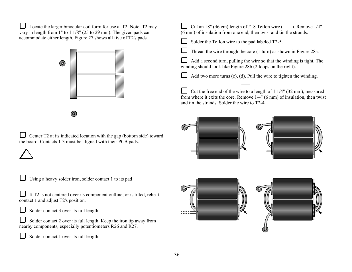 Elecraft KPA100 Manual User Manual | Page 36 / 74