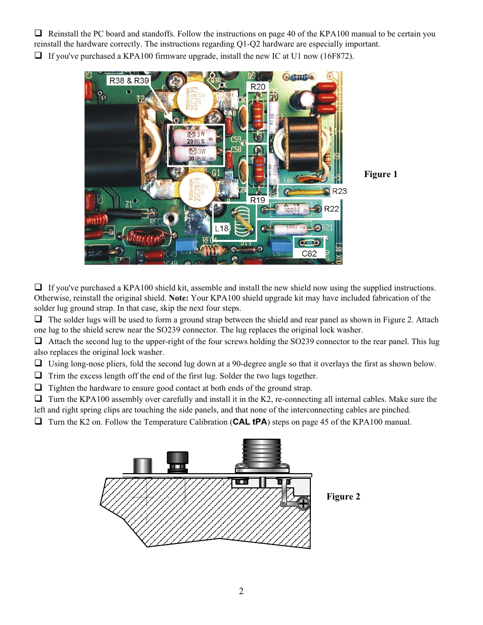 J7 j2 e1 | Elecraft KPA100MODKT User Manual | Page 2 / 2