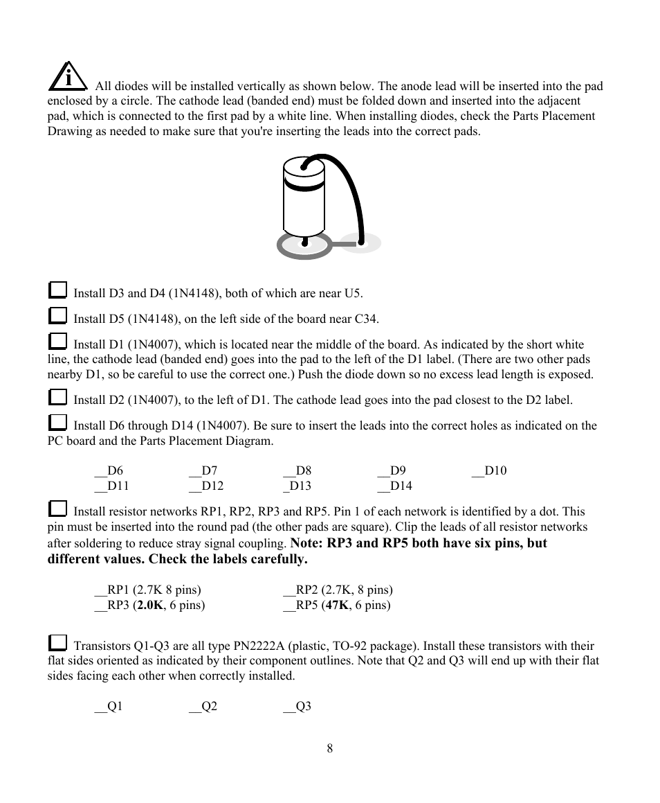 Elecraft KSB2 User Manual | Page 8 / 24