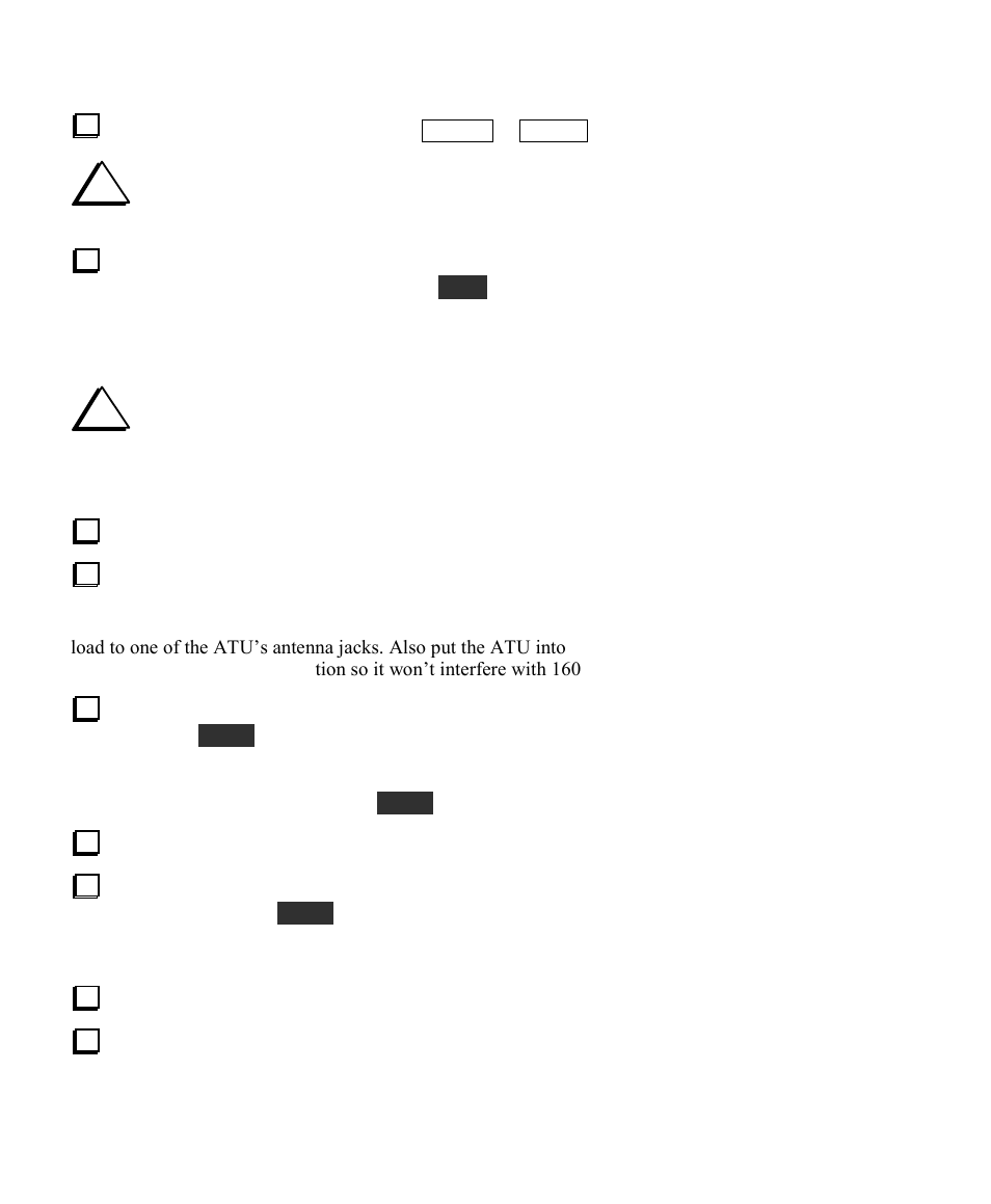 160 meter alignment | Elecraft K160RX User Manual | Page 9 / 12