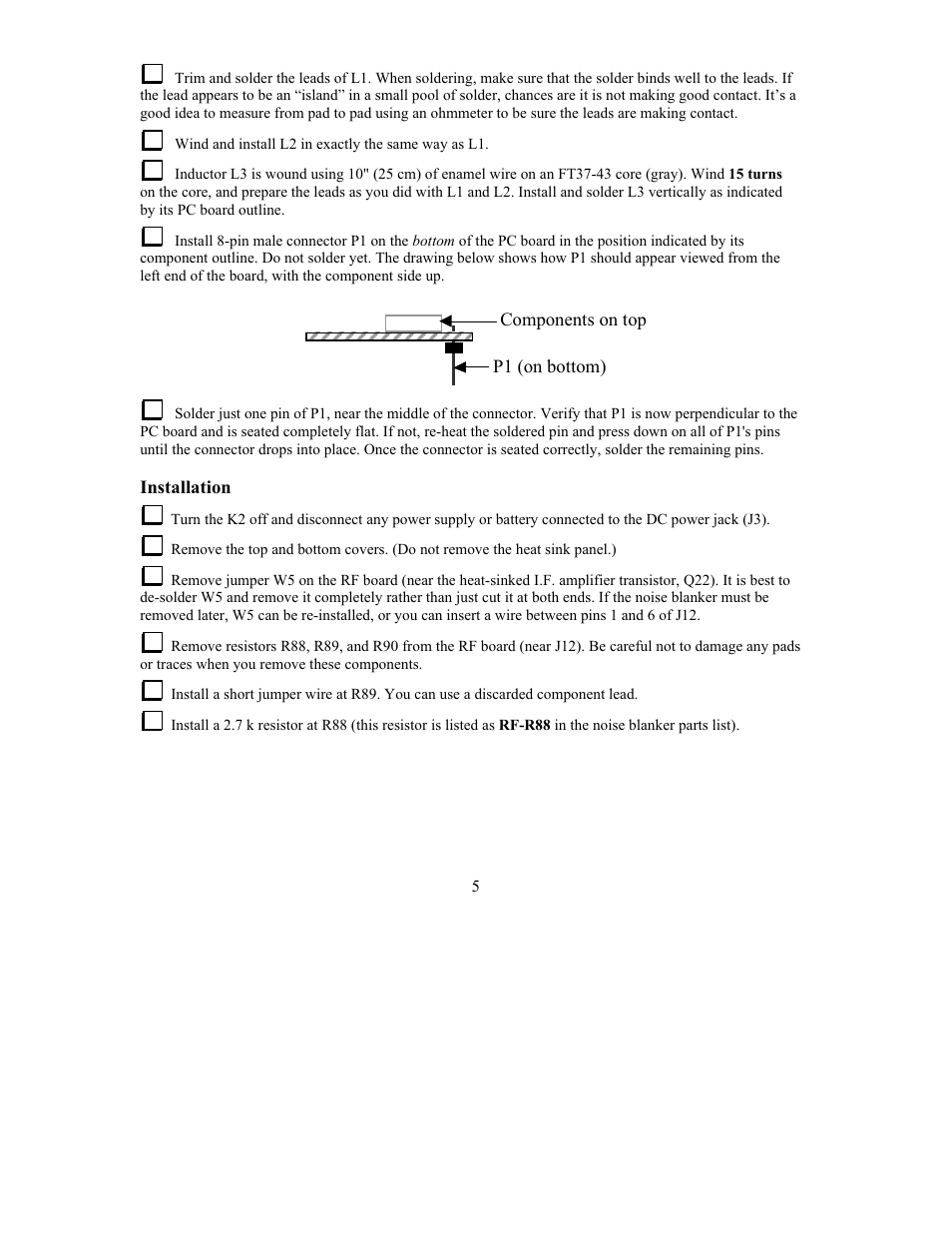 Elecraft KNB2 Manual User Manual | Page 5 / 8