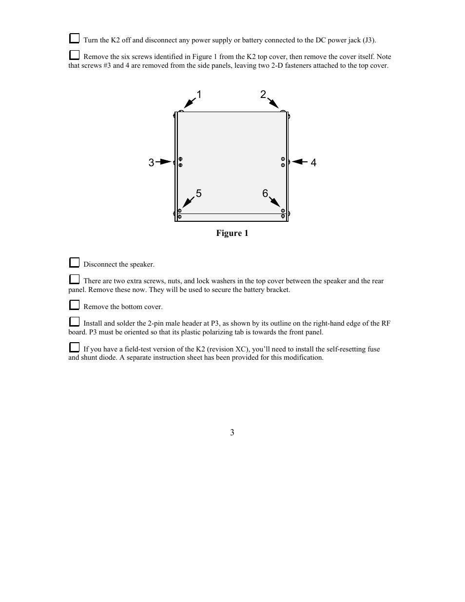 Elecraft KBT2 User Manual | Page 3 / 12