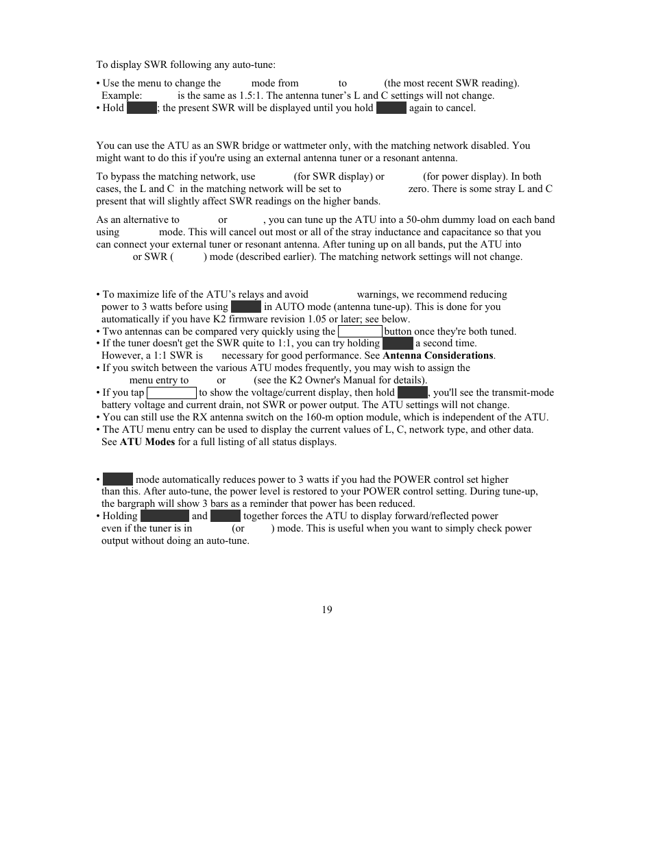 Elecraft KAT2 User Manual | Page 19 / 24