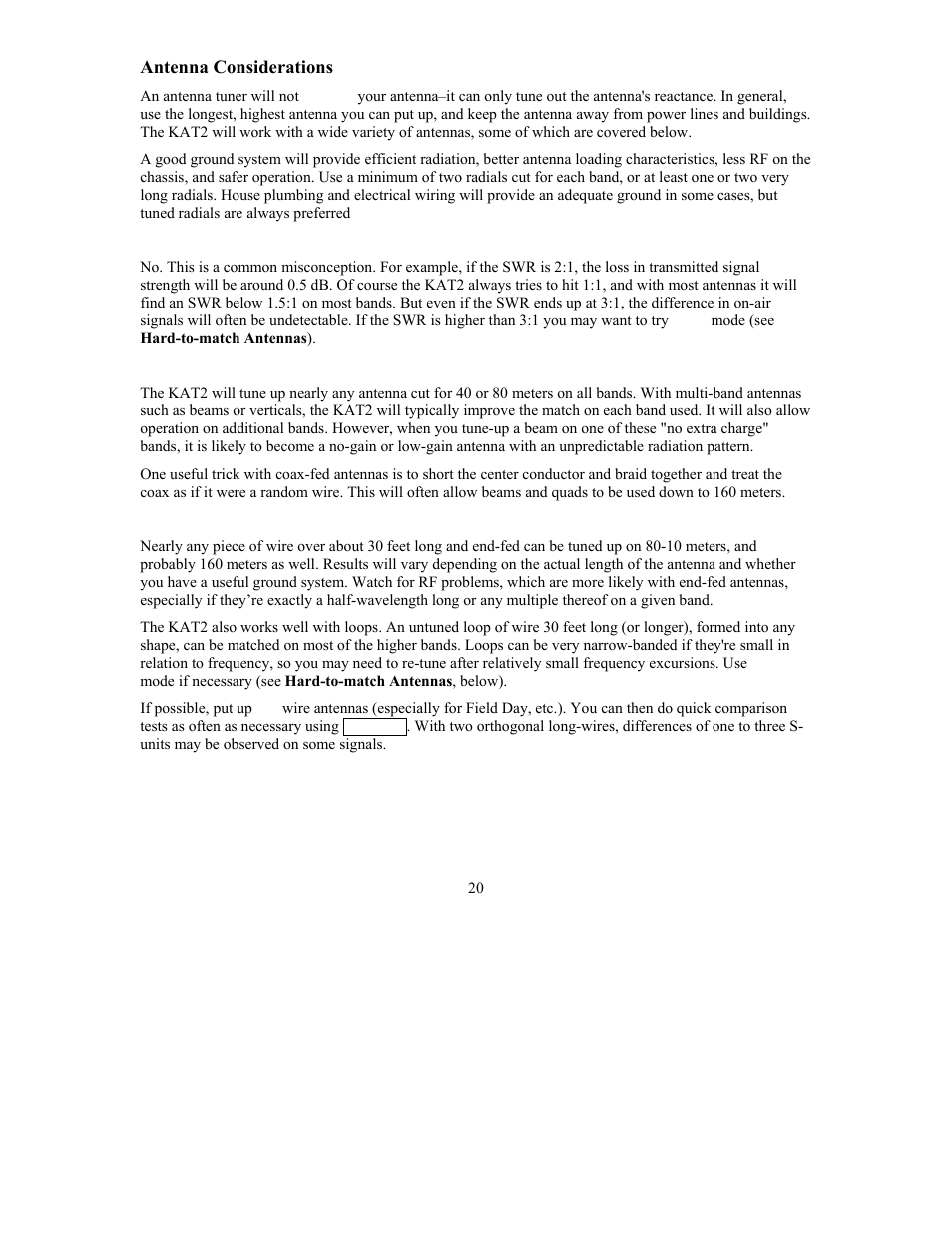 Elecraft KAT2 User Manual | Page 20 / 24