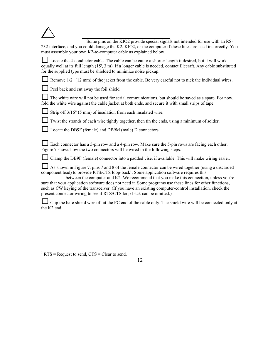 Elecraft KIO2 User Manual | Page 12 / 25