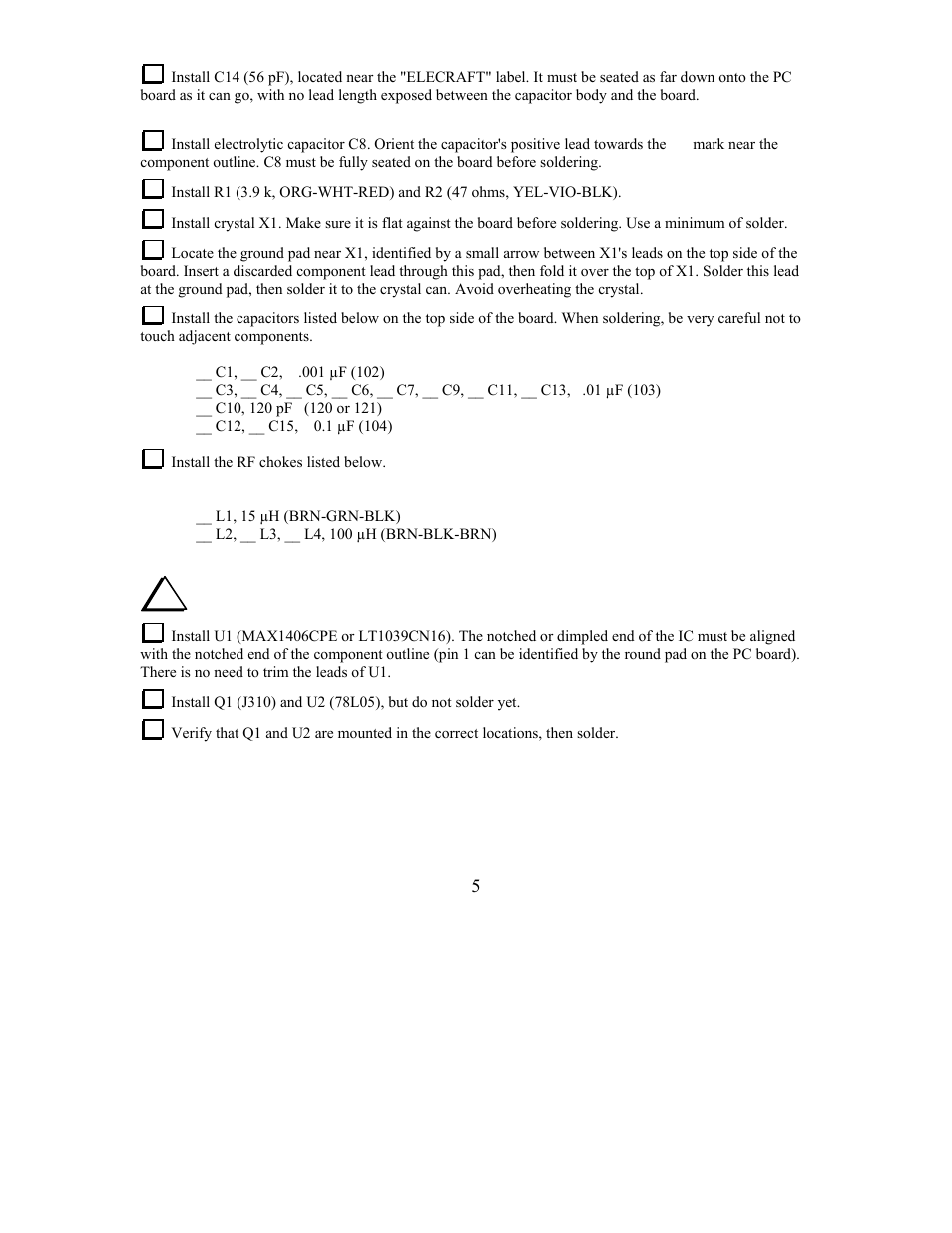 Elecraft KIO2 User Manual | Page 5 / 25