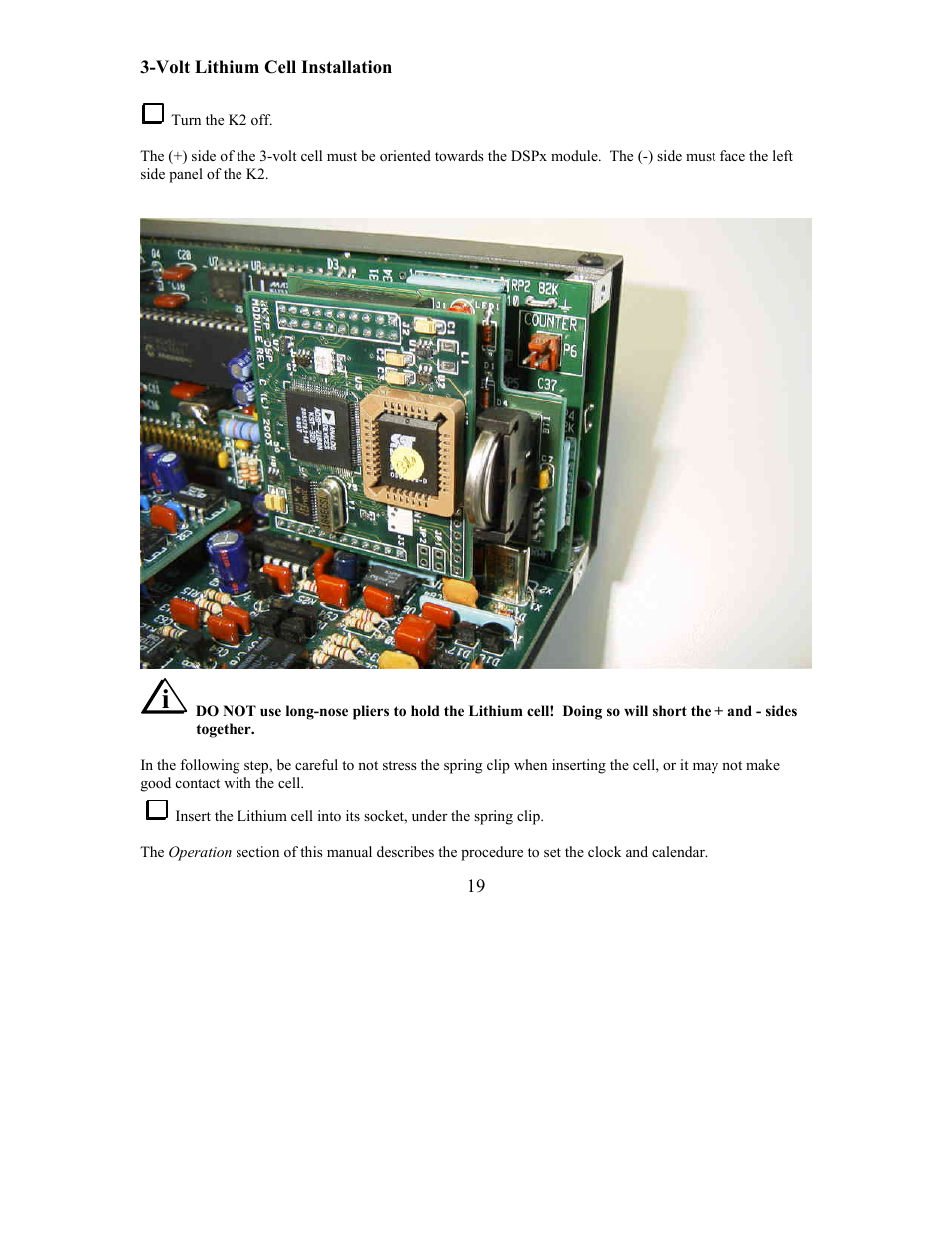 Elecraft KDSP2 Manual User Manual | Page 19 / 50