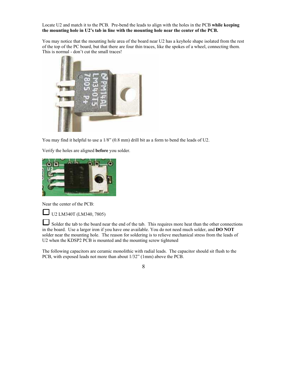 Elecraft KDSP2 Manual User Manual | Page 8 / 50