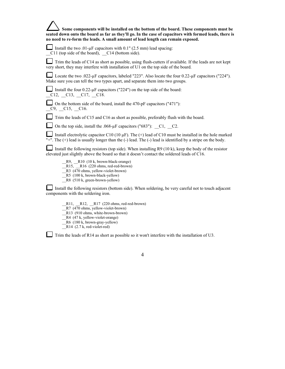 Elecraft KAF2 User Manual | Page 4 / 16