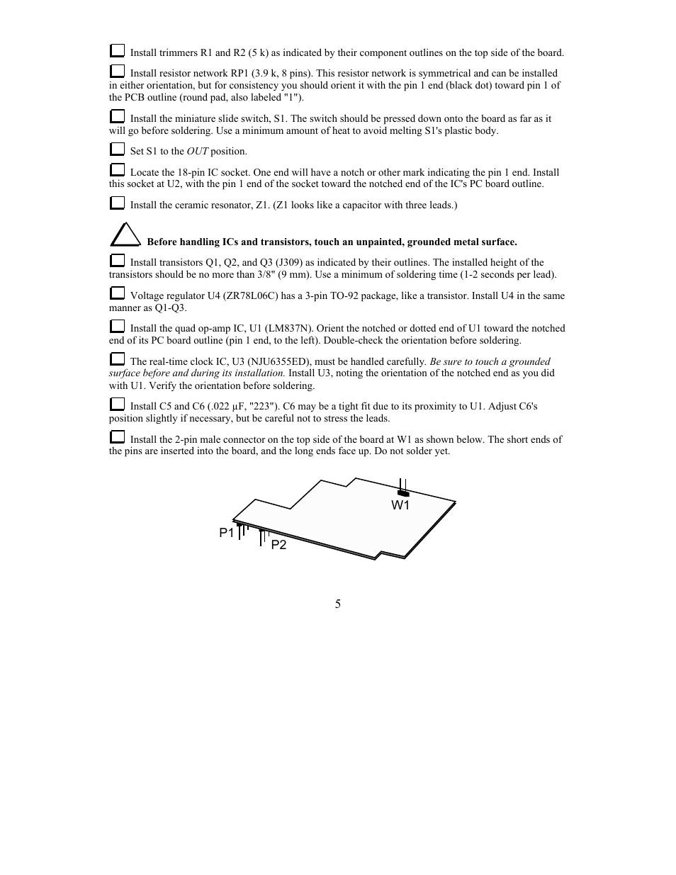 Elecraft KAF2 User Manual | Page 5 / 16