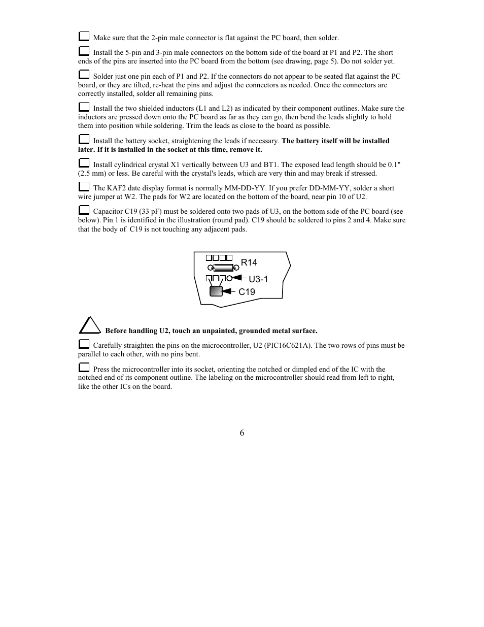Elecraft KAF2 User Manual | Page 6 / 16