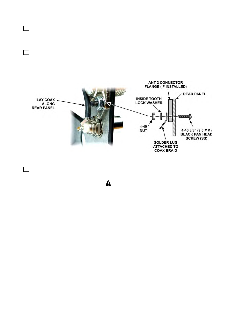 Caution | Elecraft K3 Assembly Manual User Manual | Page 23 / 90