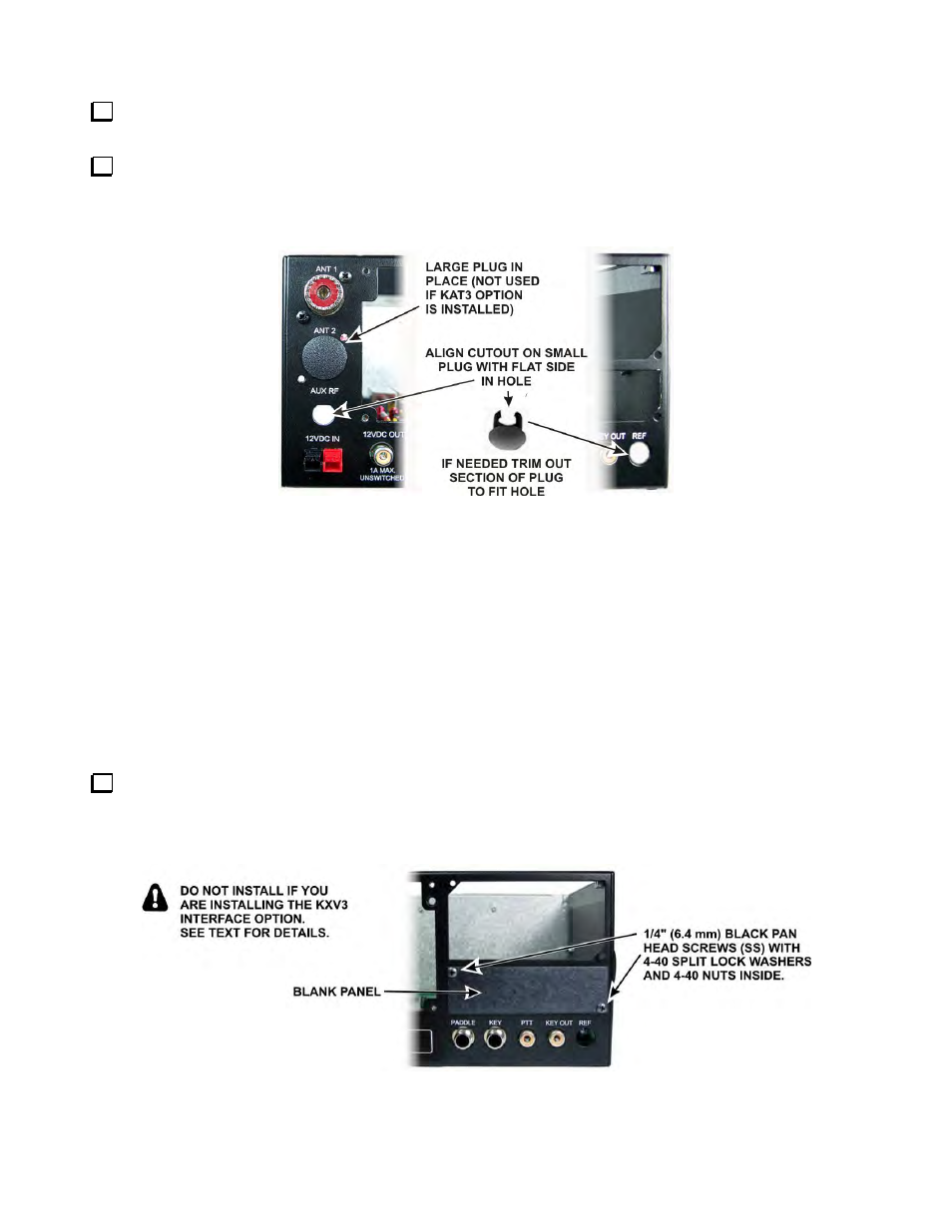Kio3 interface | Elecraft K3 Assembly Manual User Manual | Page 28 / 90