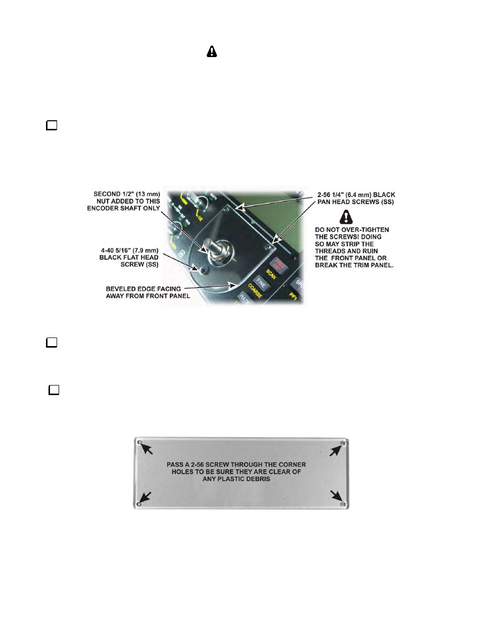 Caution | Elecraft K3 Assembly Manual User Manual | Page 37 / 90