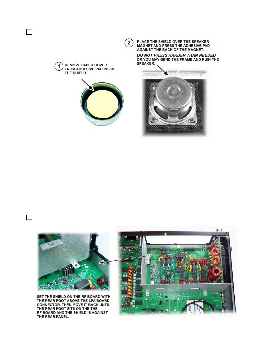 Kpa3 shield | Elecraft K3 Assembly Manual User Manual | Page 58 / 90