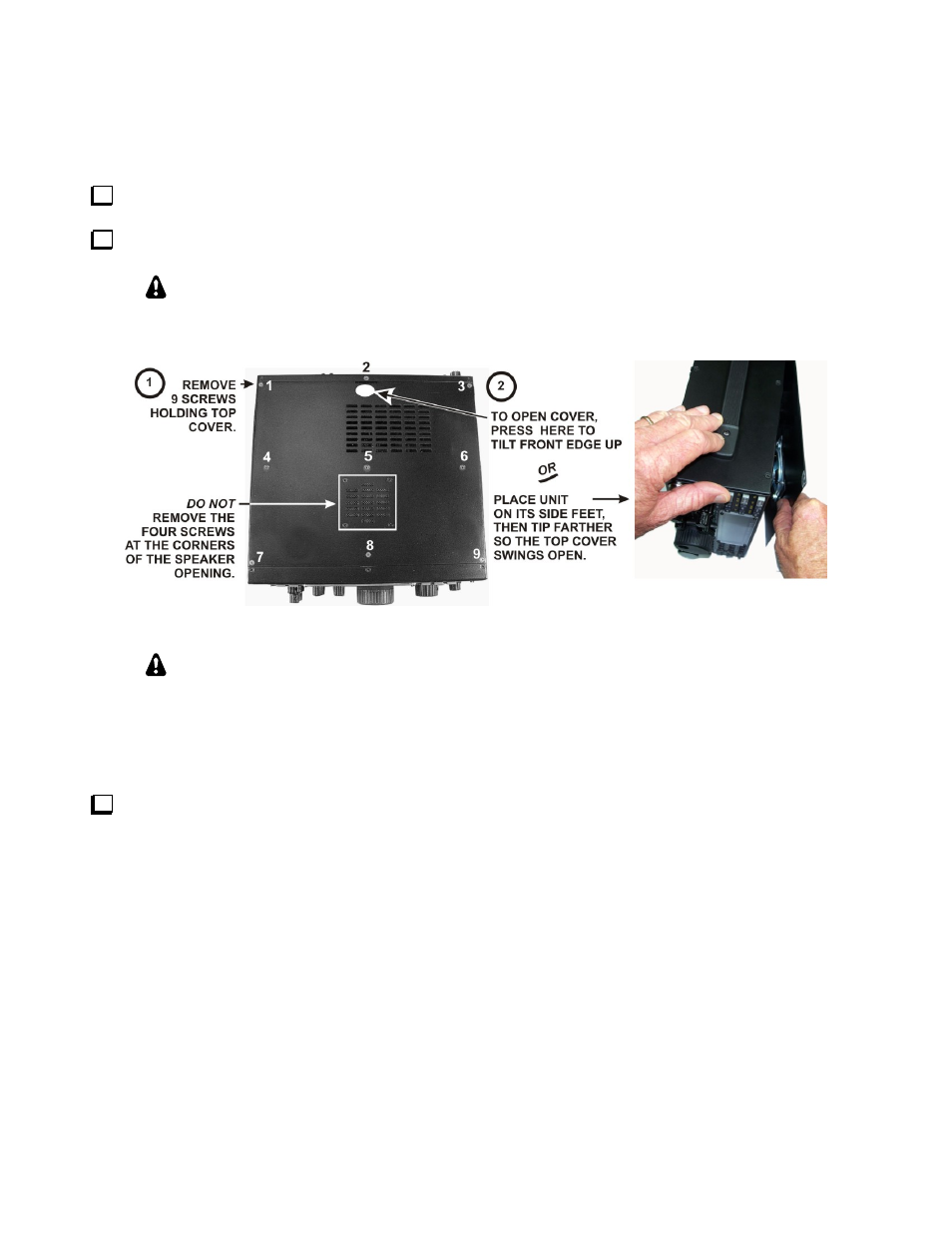 Installation procedure, Caution | Elecraft K144XV Manual User Manual | Page 9 / 22