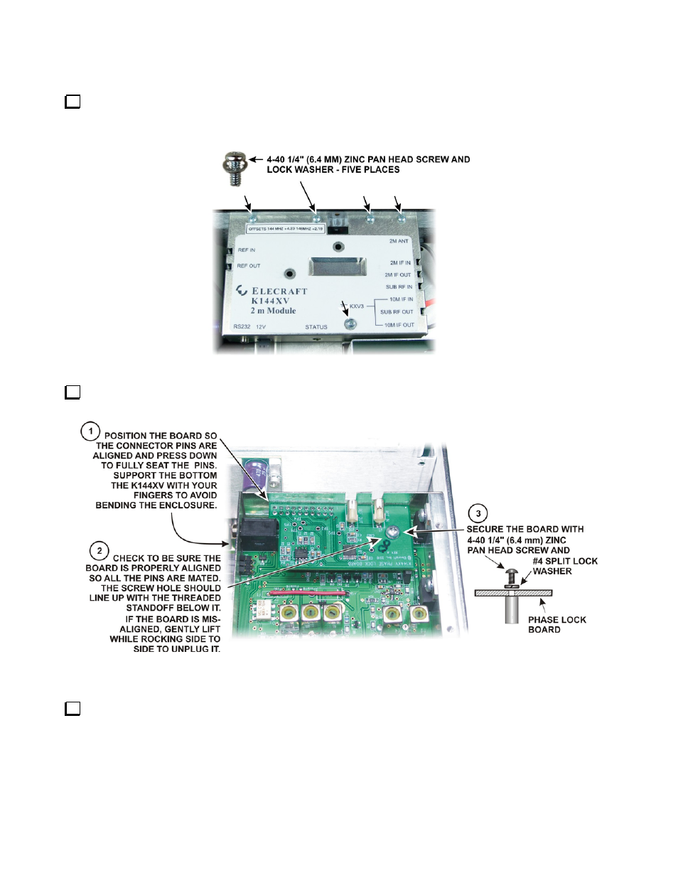 Elecraft K144XV Ref Lock Manual User Manual | Page 7 / 11