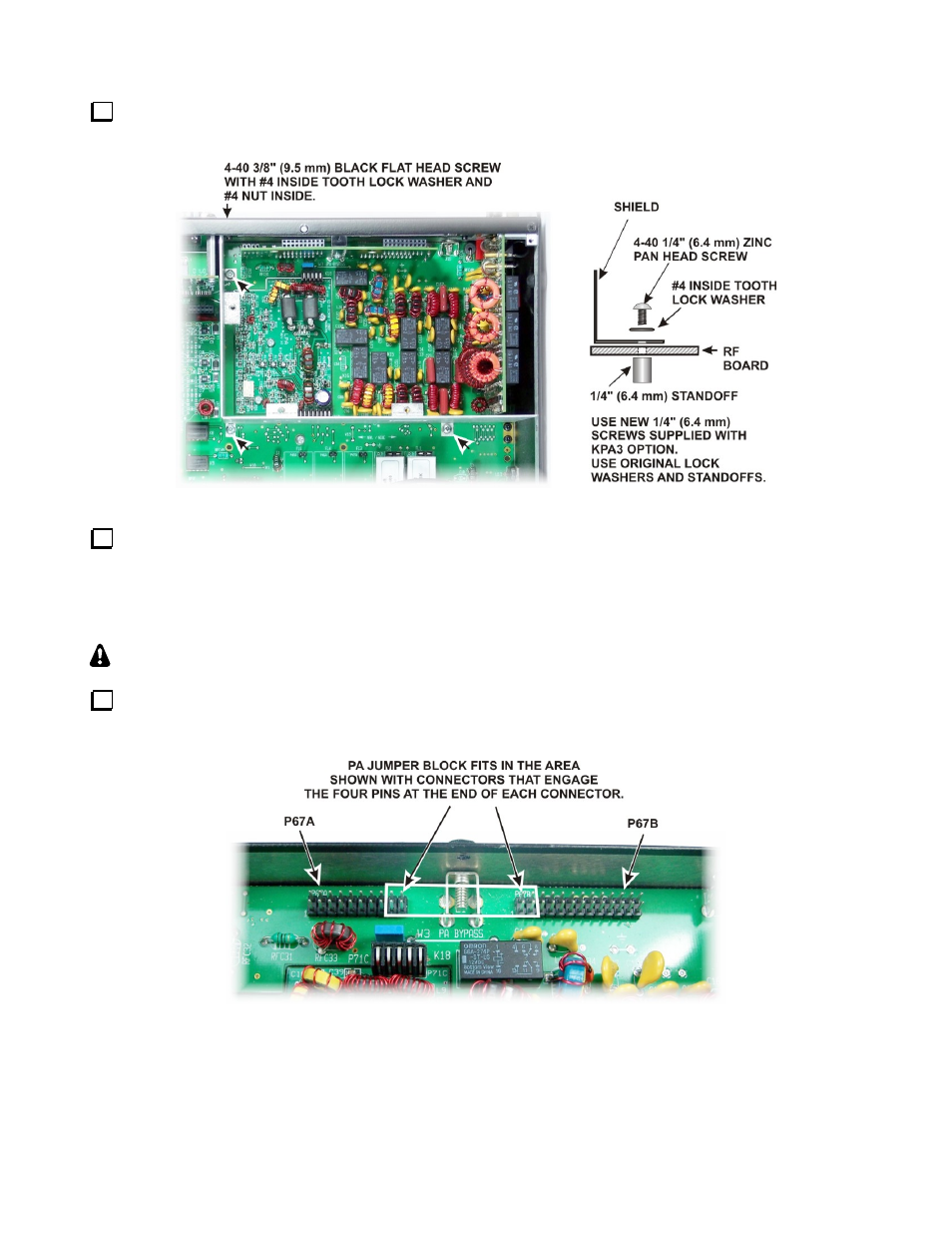 Installing the kpaio3 interface module, K3 kit builders | Elecraft KPA3 Manual User Manual | Page 12 / 21
