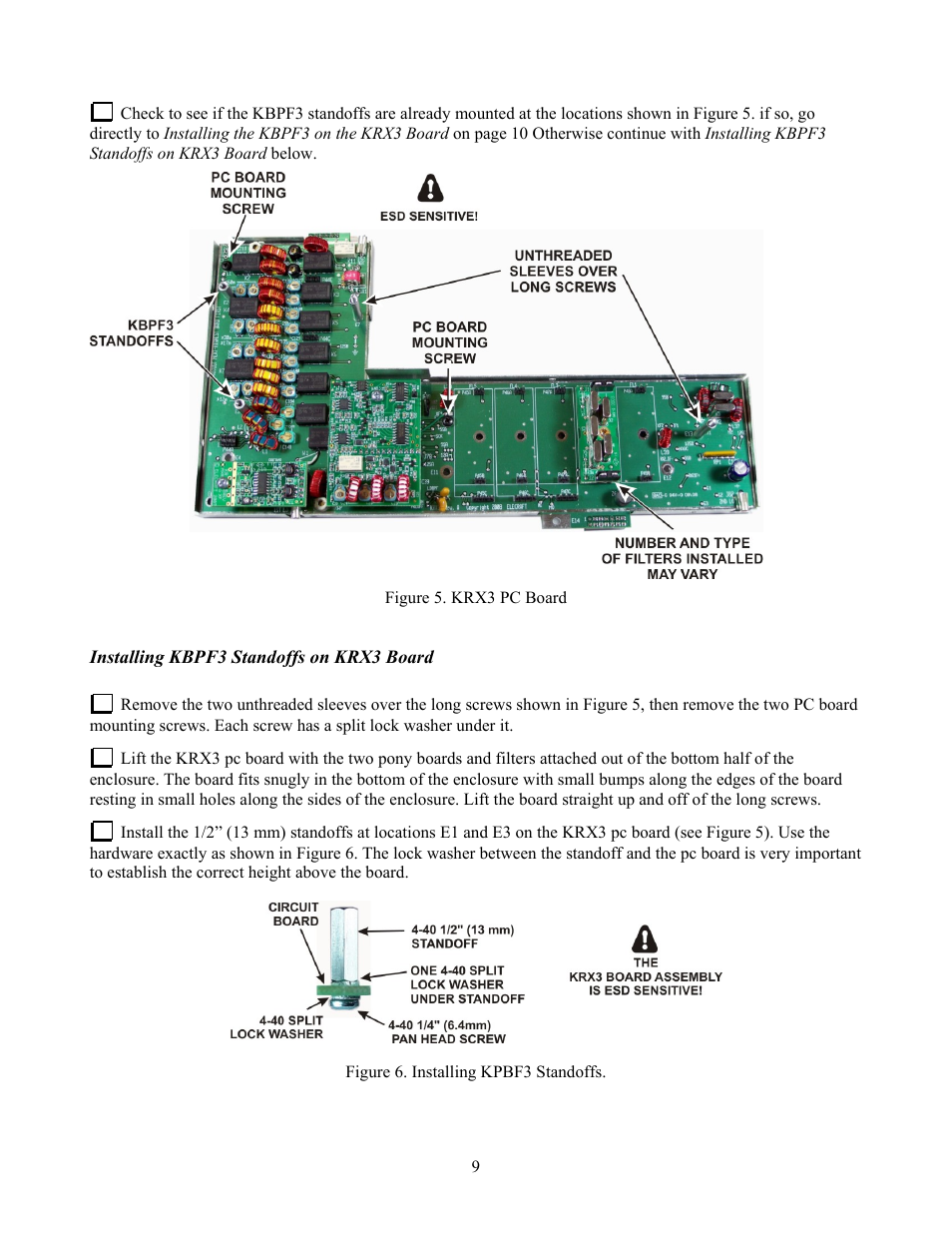 Elecraft KBPF3 User Manual | Page 9 / 15