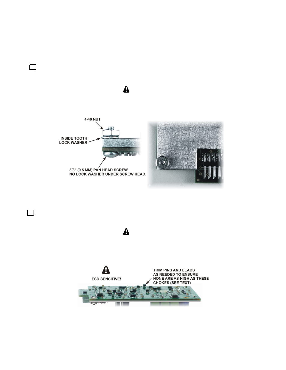 Installing the auxiliary ksyn3 synthesizer, Caution | Elecraft KRX3 User Manual | Page 23 / 54