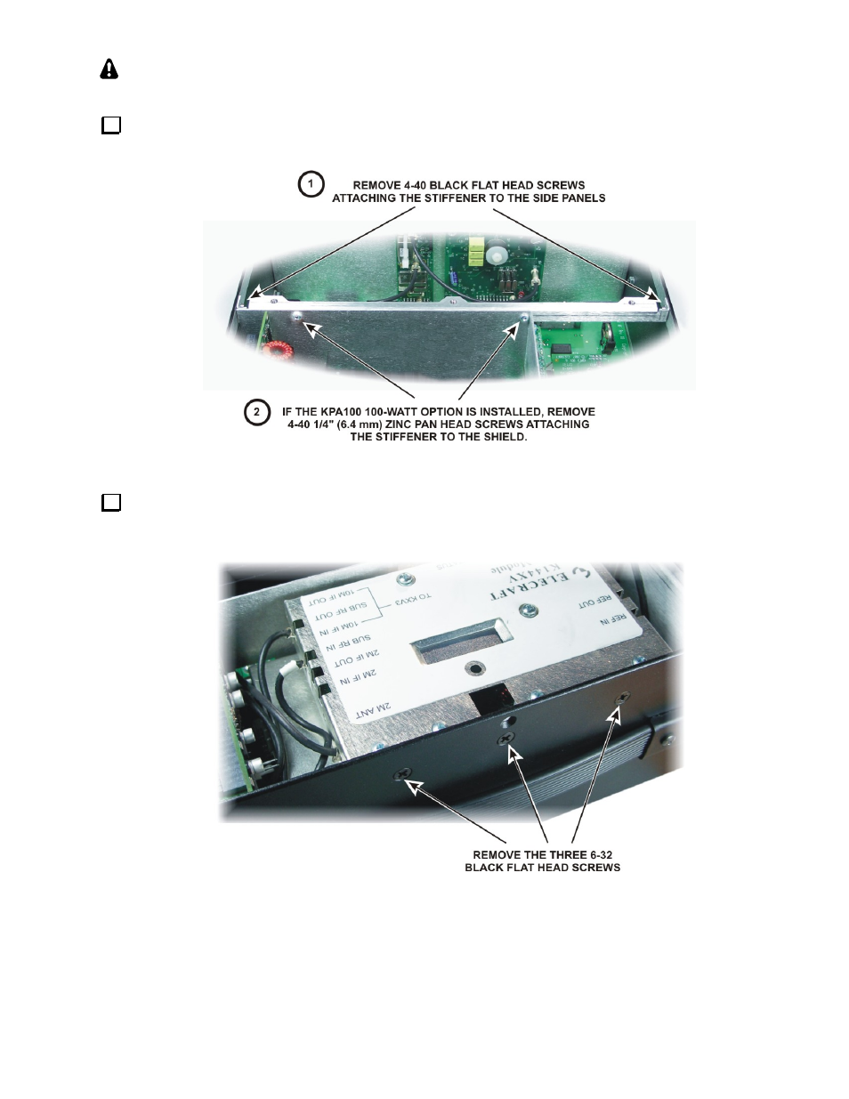 Elecraft KRX3 User Manual | Page 49 / 54