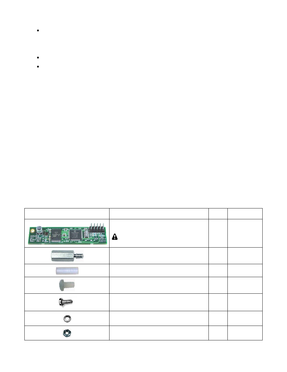 Preparing for installation, Tools required, Parts included | Elecraft KDVR3 User Manual | Page 5 / 14