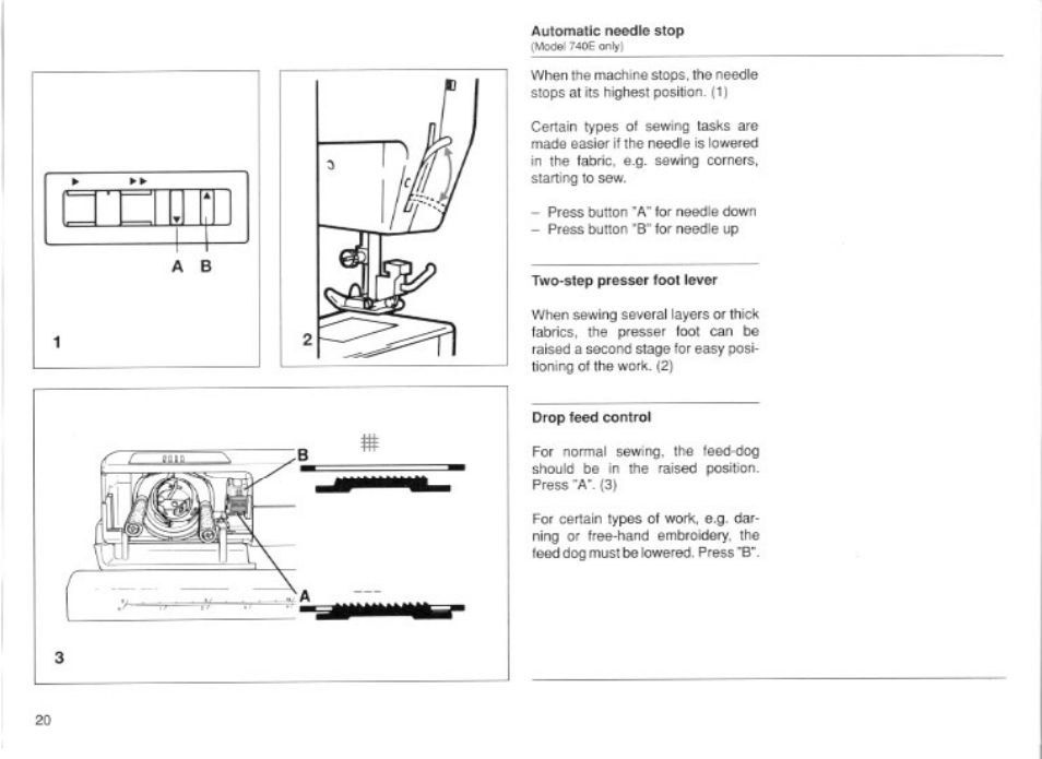 Bernina 740E User Manual | Page 14 / 51