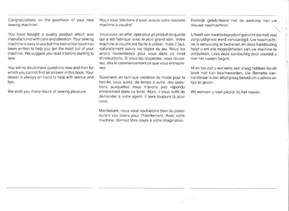 Bernina 740E User Manual | Page 2 / 51