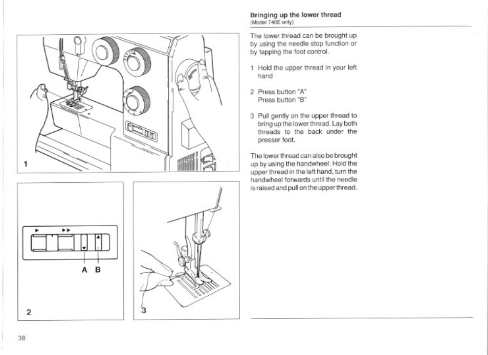 Bernina 740E User Manual | Page 23 / 51