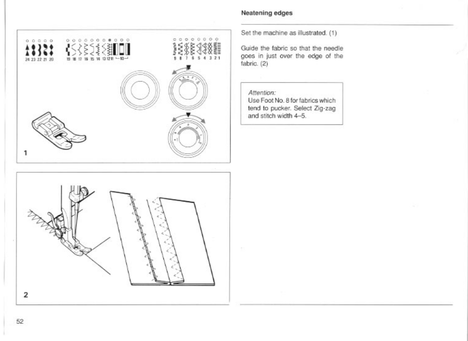 Bernina 740E User Manual | Page 30 / 51