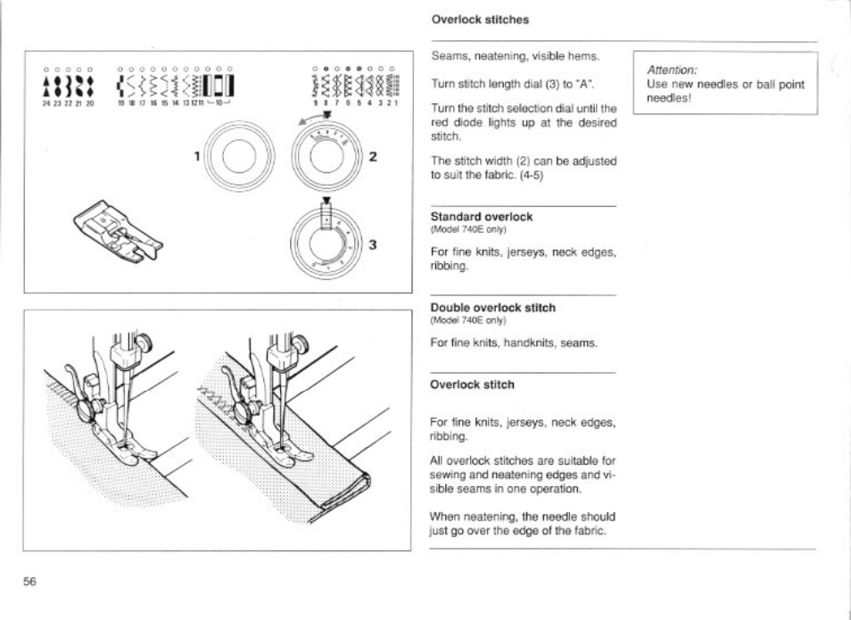 Bernina 740E User Manual | Page 32 / 51