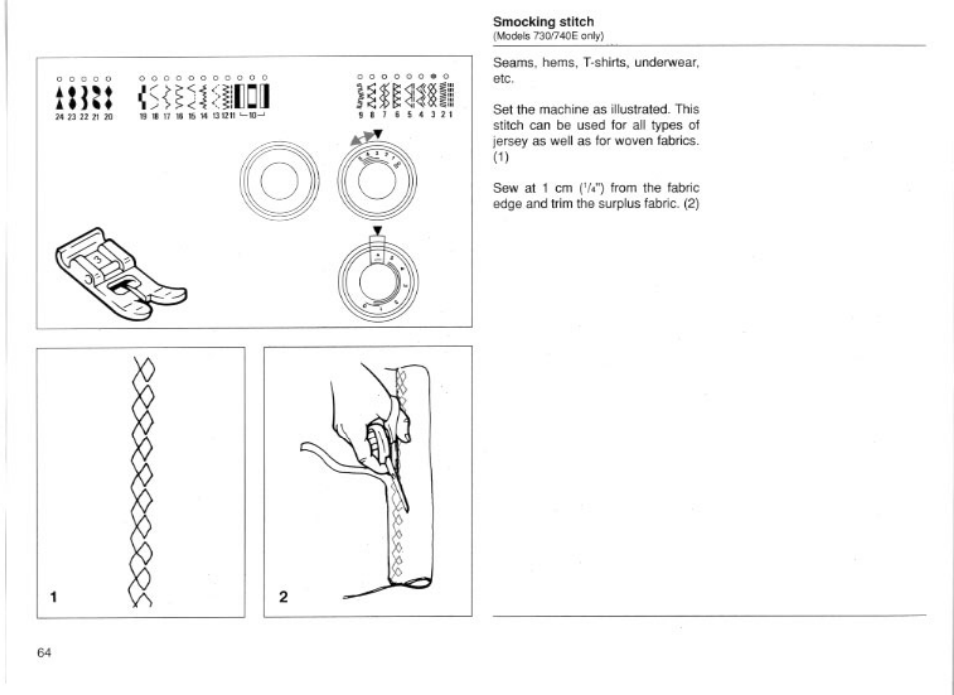 T u n | Bernina 740E User Manual | Page 36 / 51