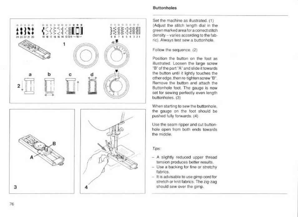 Bernina 740E User Manual | Page 42 / 51