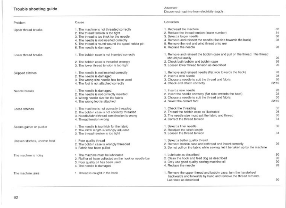 Bernina 740E User Manual | Page 50 / 51