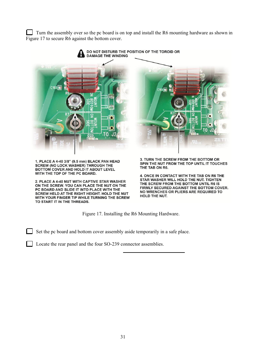 Elecraft KAT500 Owners Manual User Manual | Page 34 / 50