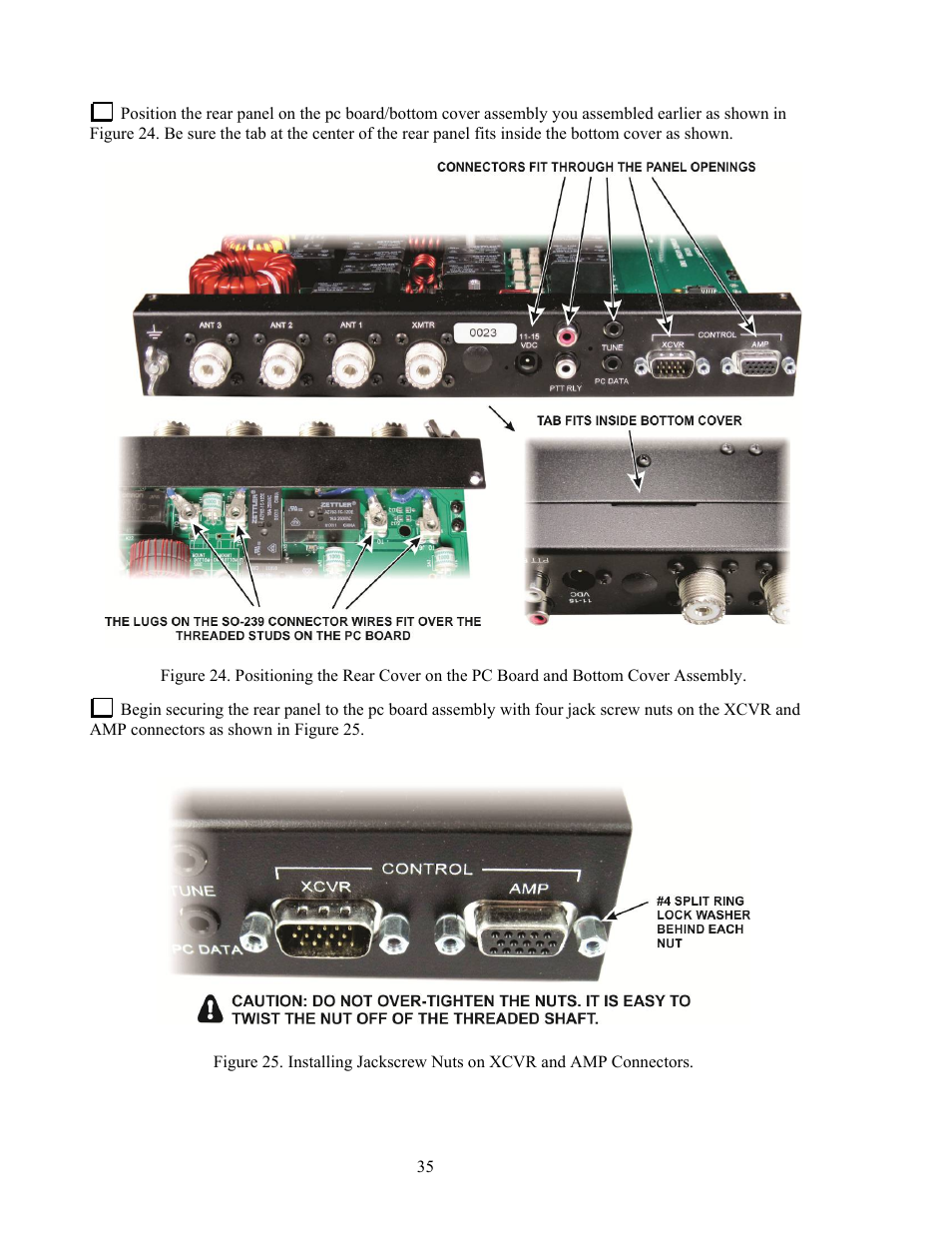 Elecraft KAT500 Owners Manual User Manual | Page 38 / 50