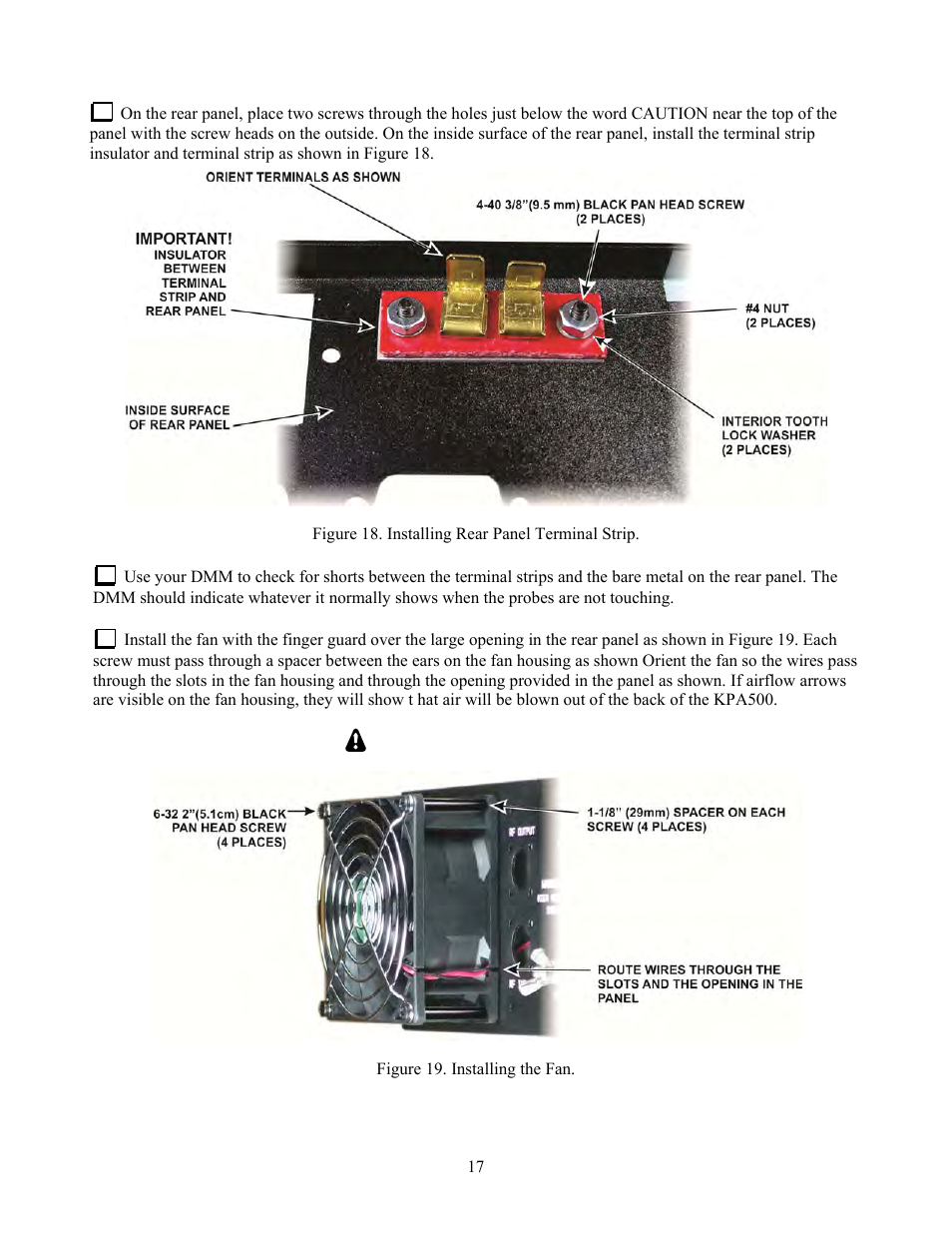 Elecraft KPA500 Kit Assembly Manual User Manual | Page 18 / 54