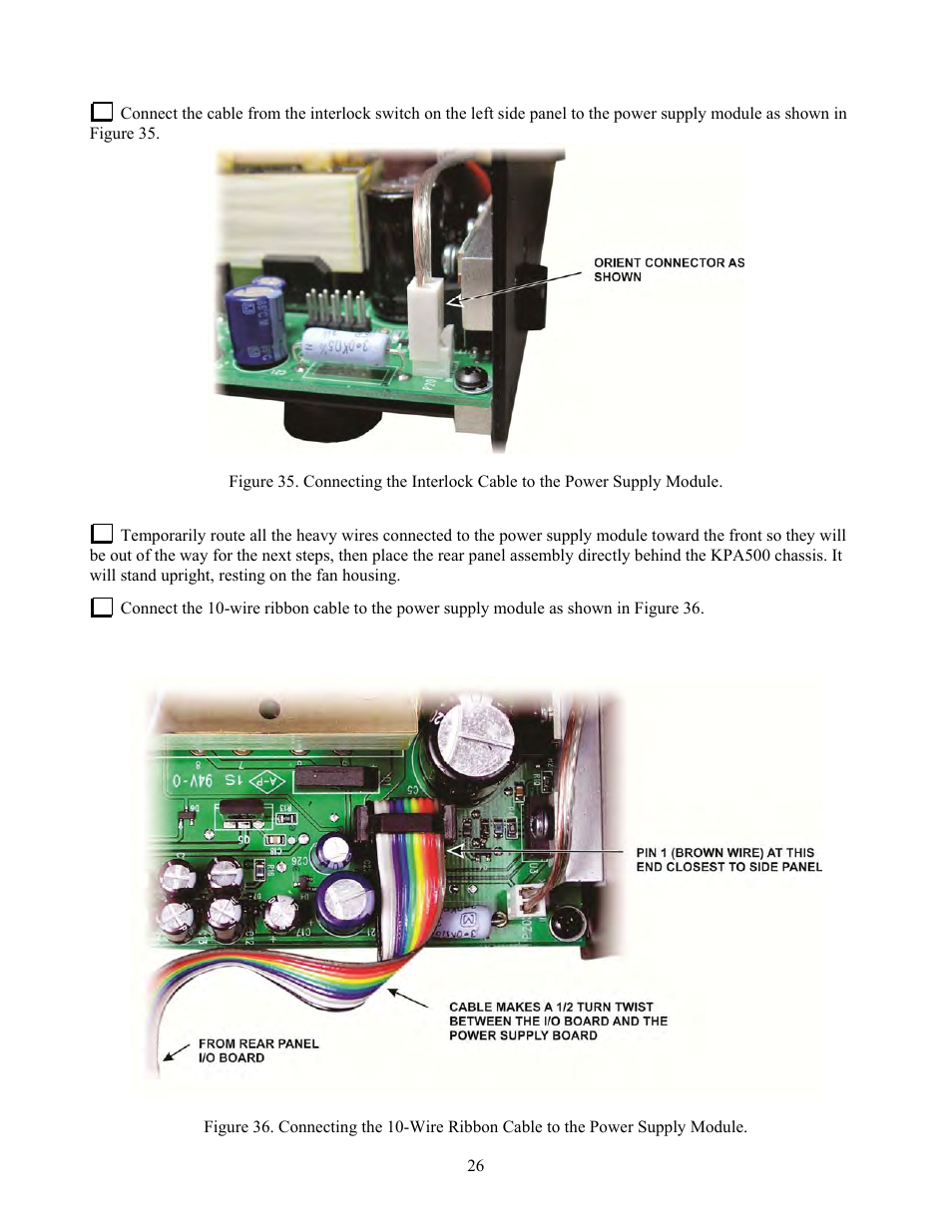 Elecraft KPA500 Kit Assembly Manual User Manual | Page 27 / 54