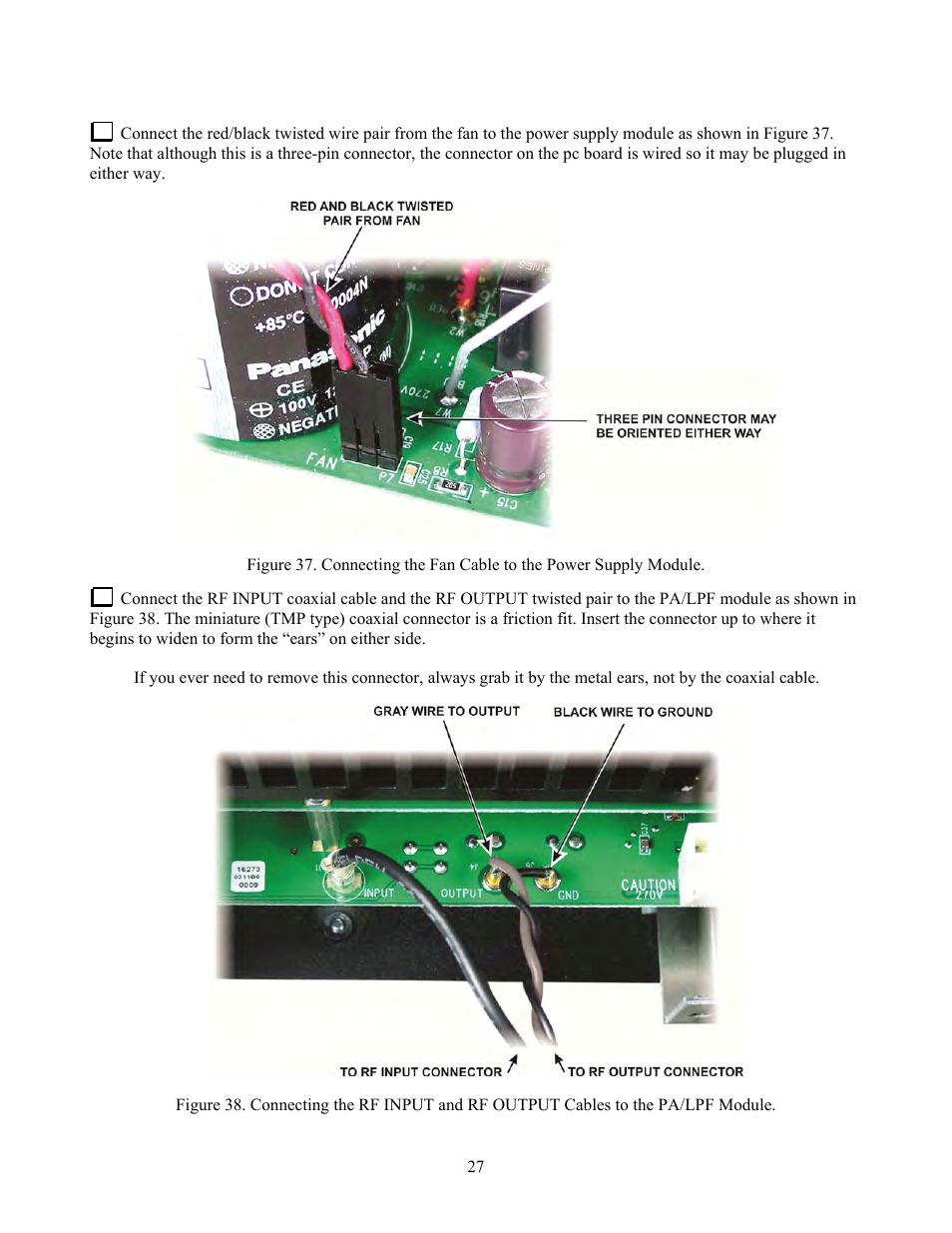 Elecraft KPA500 Kit Assembly Manual User Manual | Page 28 / 54