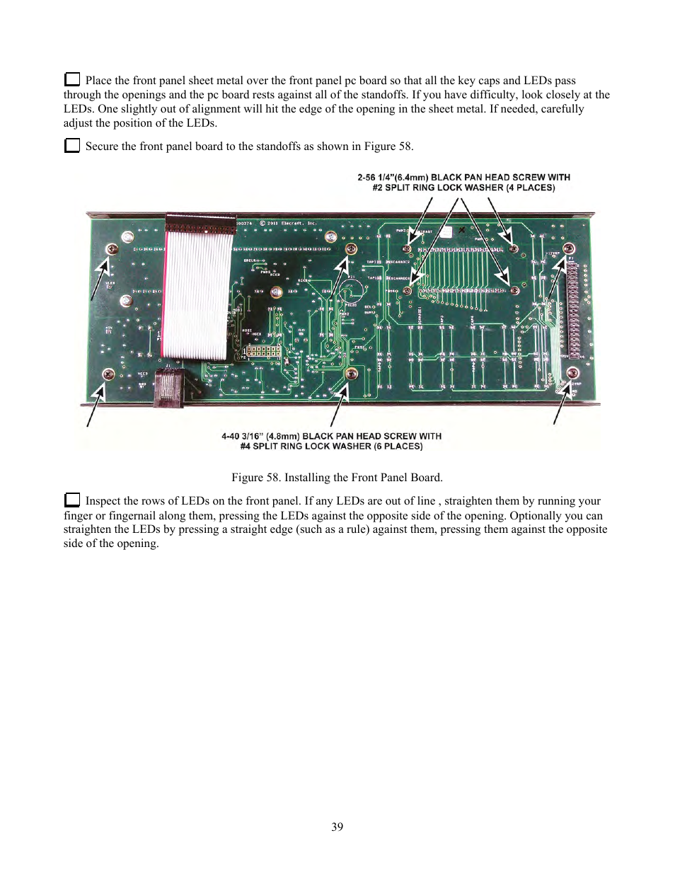 Elecraft KPA500 Kit Assembly Manual User Manual | Page 40 / 54