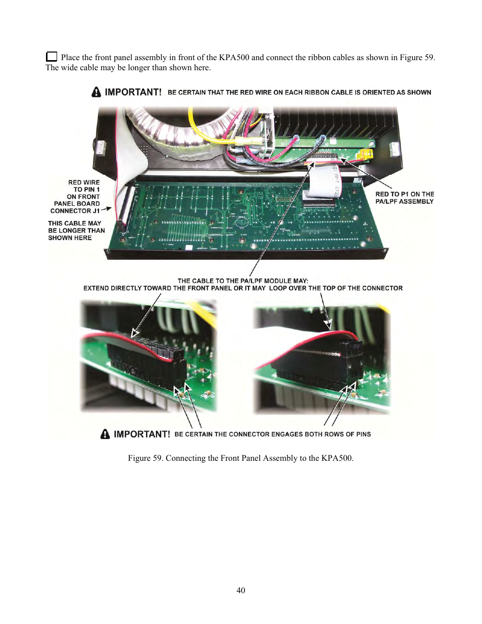 Elecraft KPA500 Kit Assembly Manual User Manual | Page 41 / 54