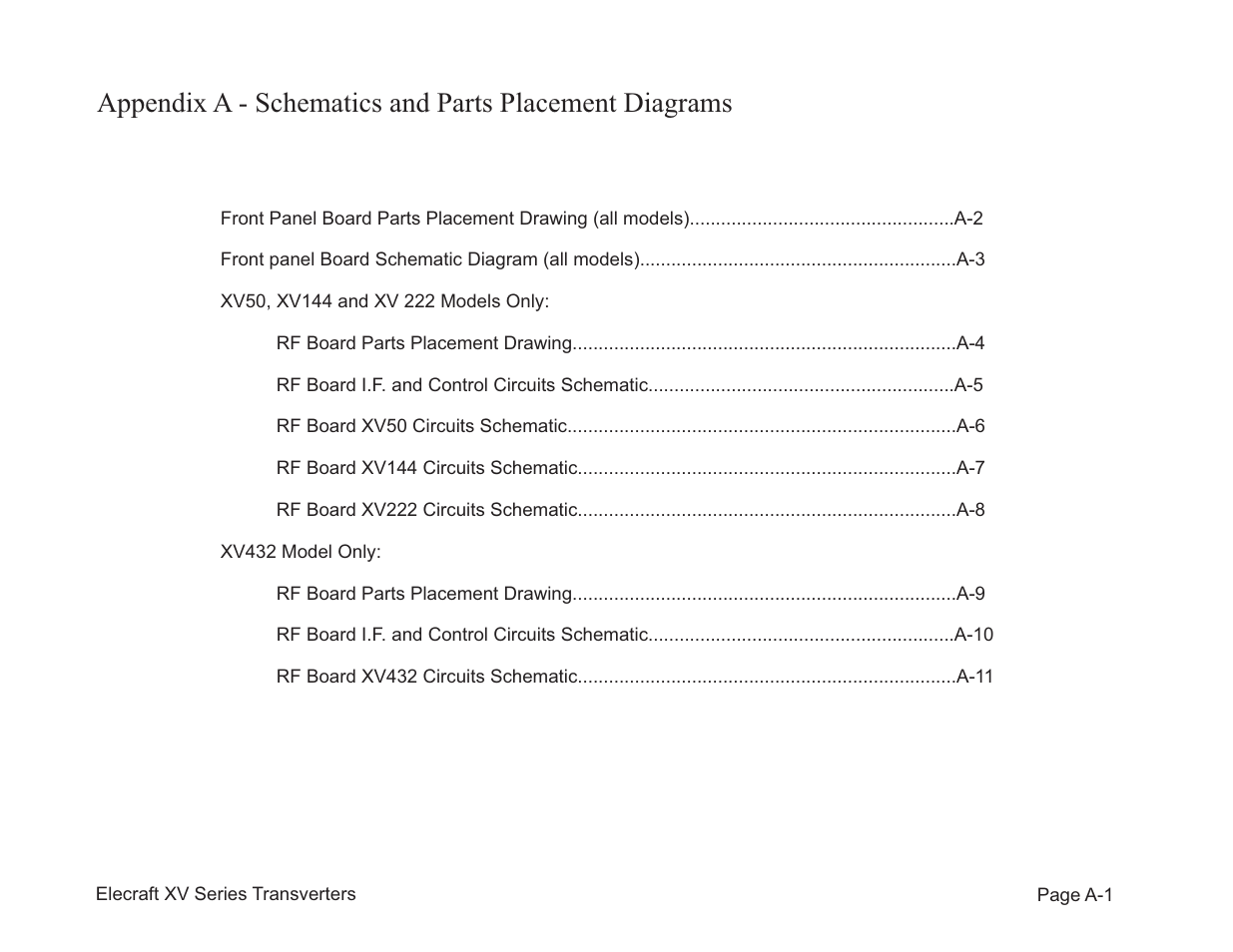 Elecraft XV Transverter Owner's Manual User Manual | Page 38 / 51