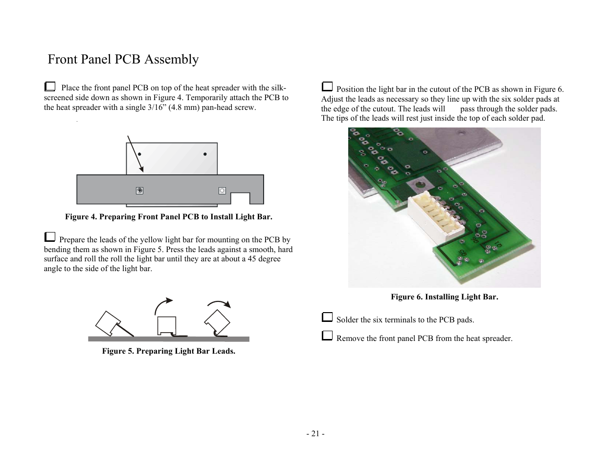Front panel pcb assembly | Elecraft XV Assembly Manual for XV222 User Manual | Page 24 / 57