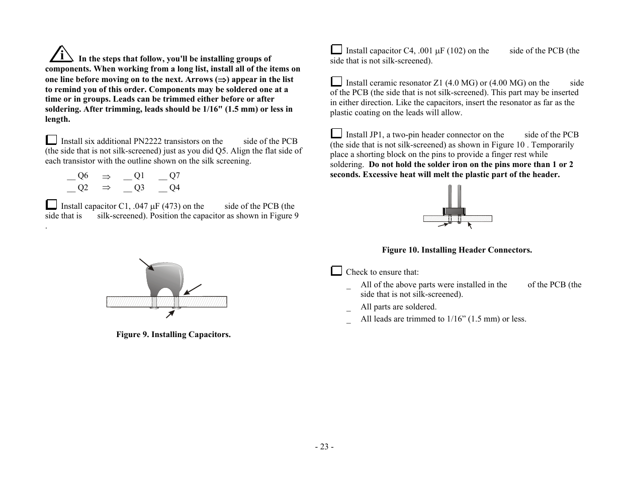 Elecraft XV Assembly Manual for XV222 User Manual | Page 26 / 57