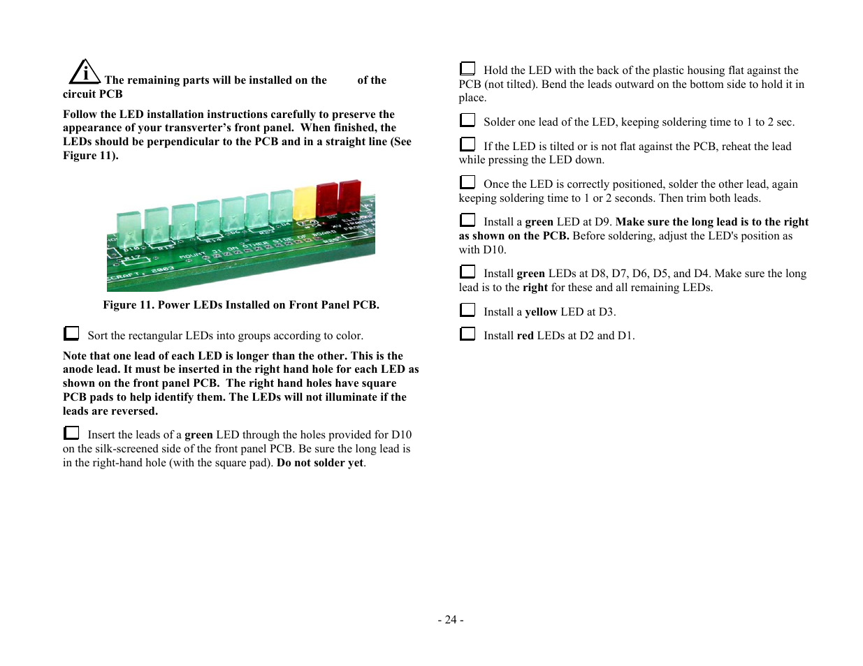 Elecraft XV Assembly Manual for XV222 User Manual | Page 27 / 57
